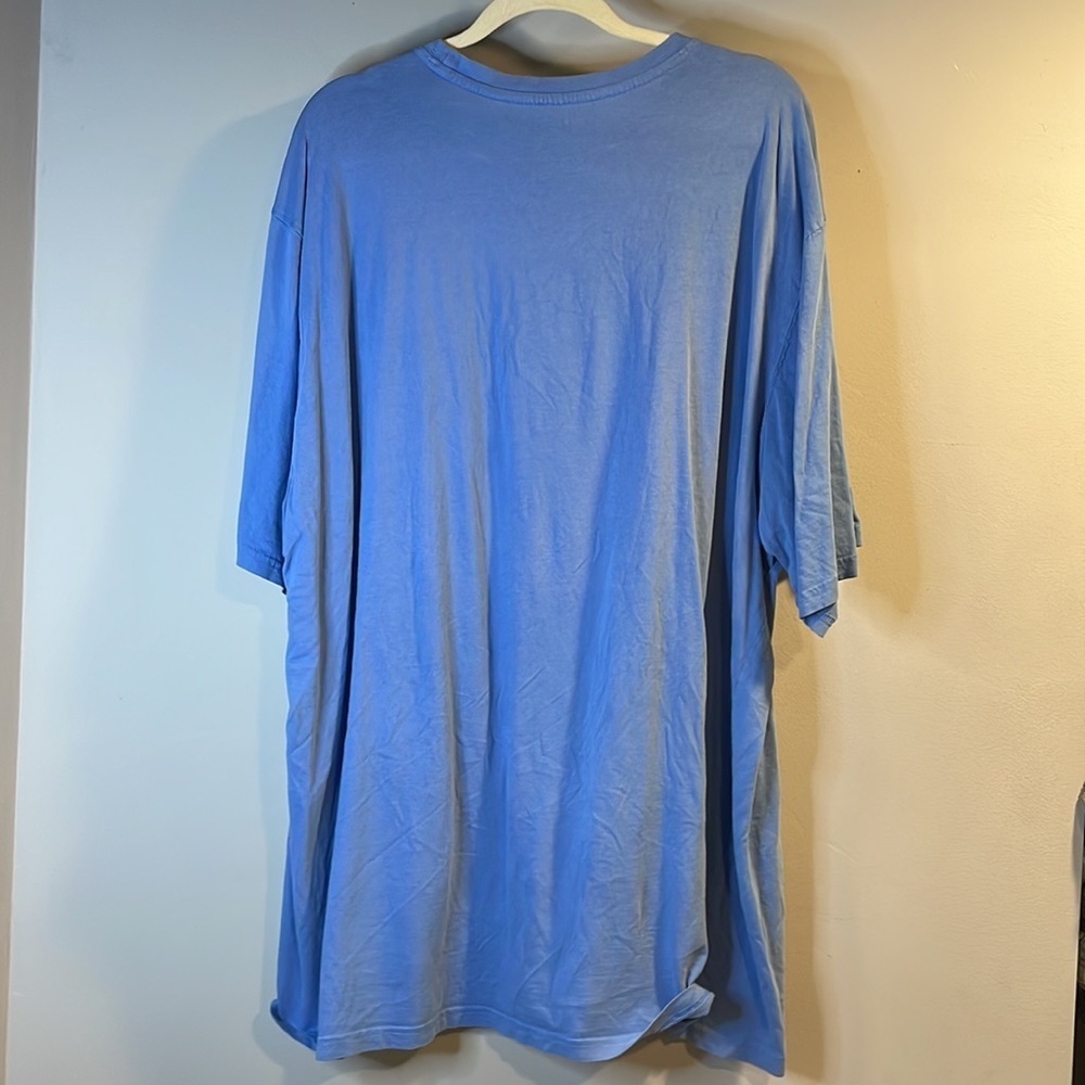 Sky blue basic tee shirt - Picture 7 of 9